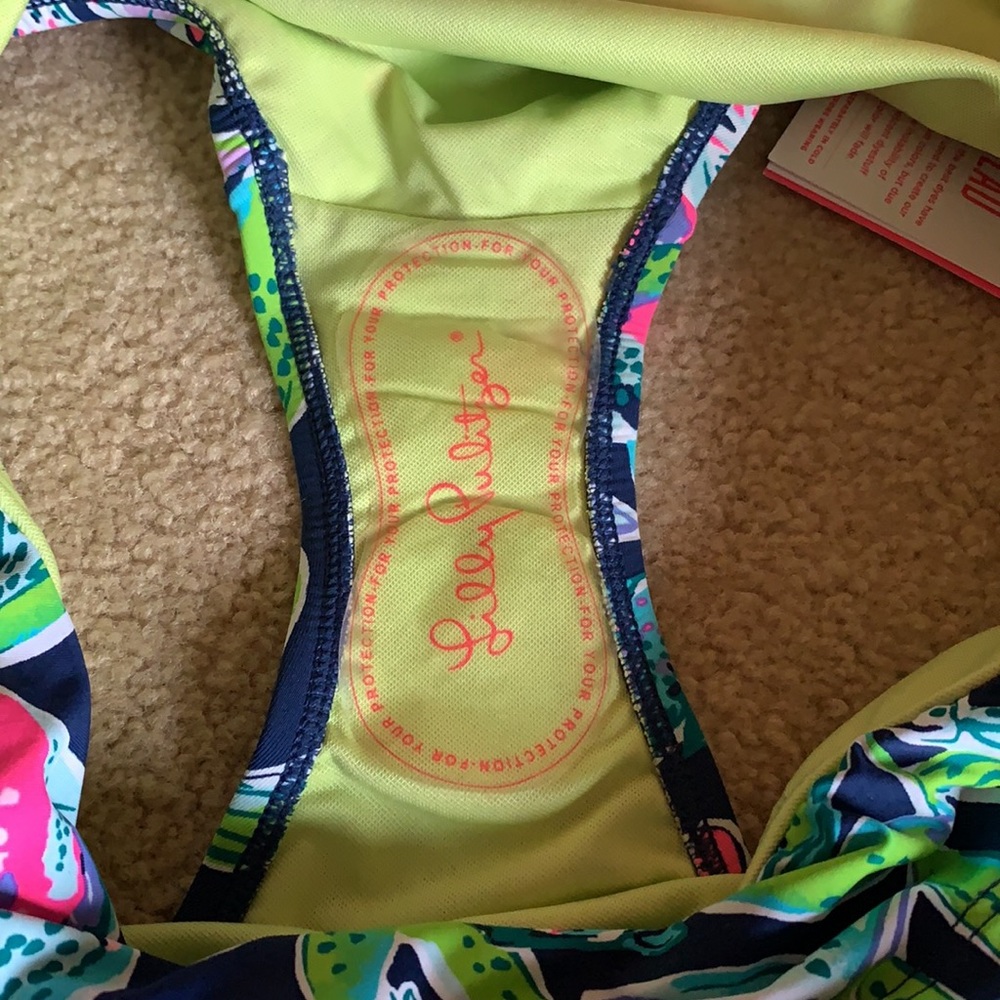Lilly Pulitzer lagoon sarong hipster bottom - Picture 7 of 10